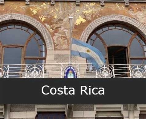 embajada de costa rica en argentina
